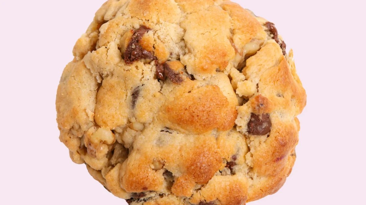 A Brooki chunky chocolate chip cookie
