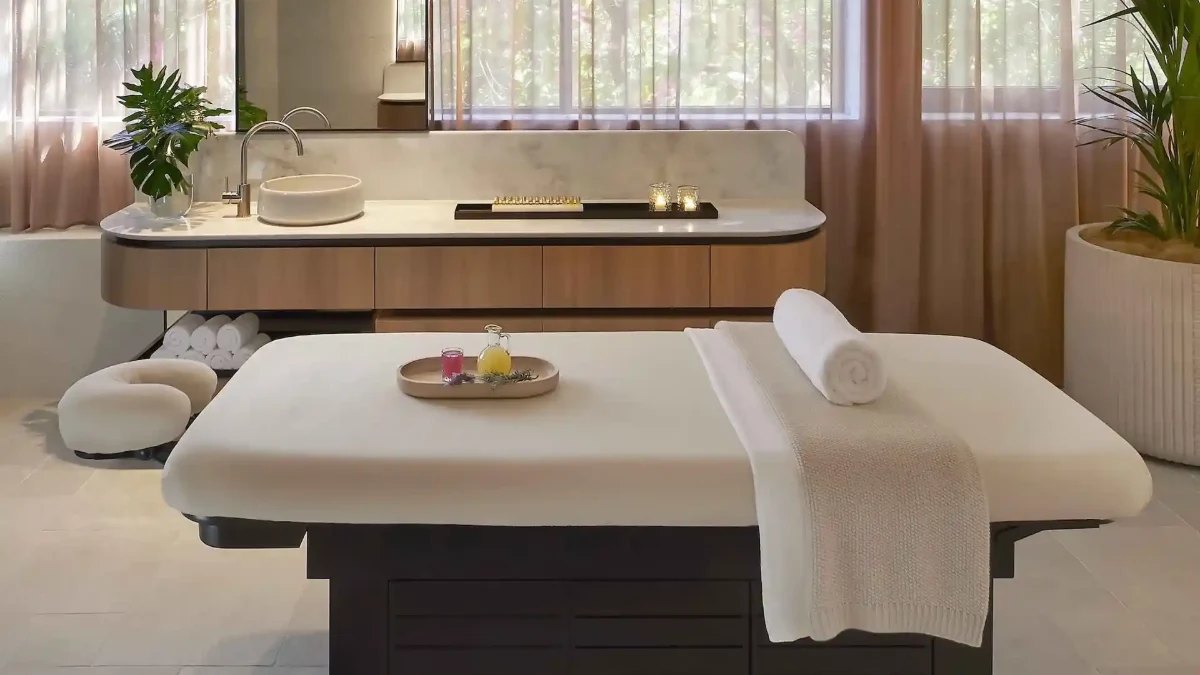 The signature treatment room at Spa by JW