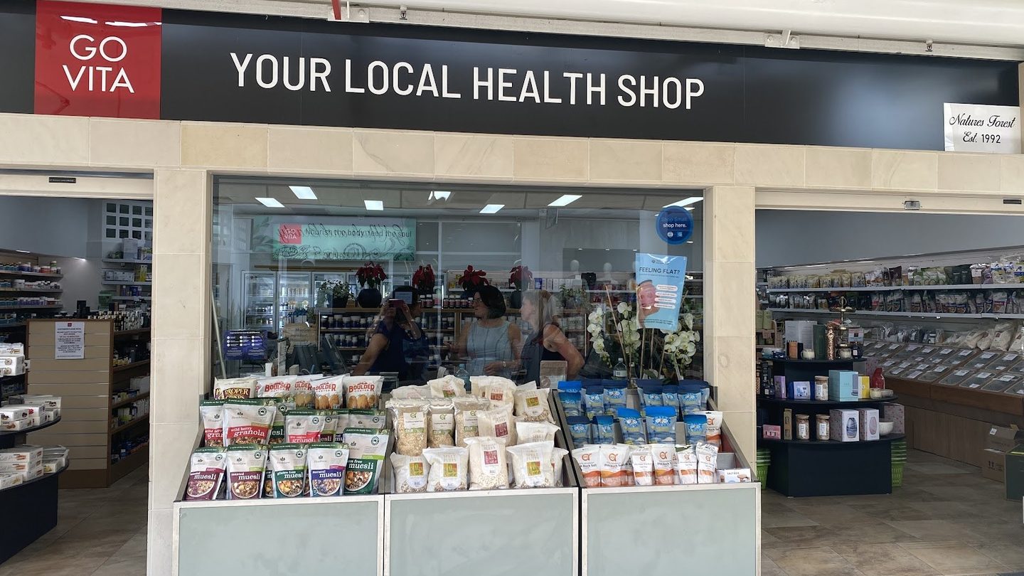 The Go Vita shopfront at Q Super Centre