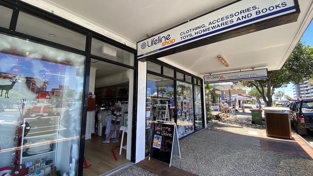 The Lifeline shop on Palm Beach Avenue